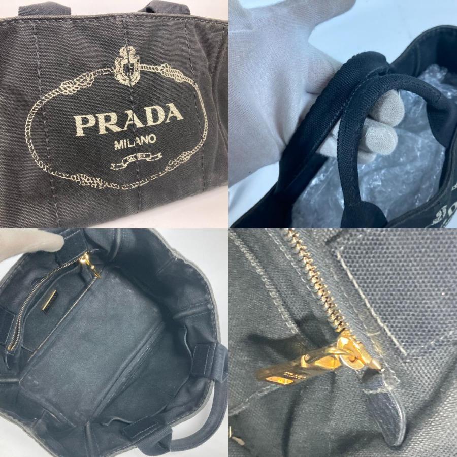 PRADA プラダ カナパ カバン トートバッグ ハンドバッグ ブラック