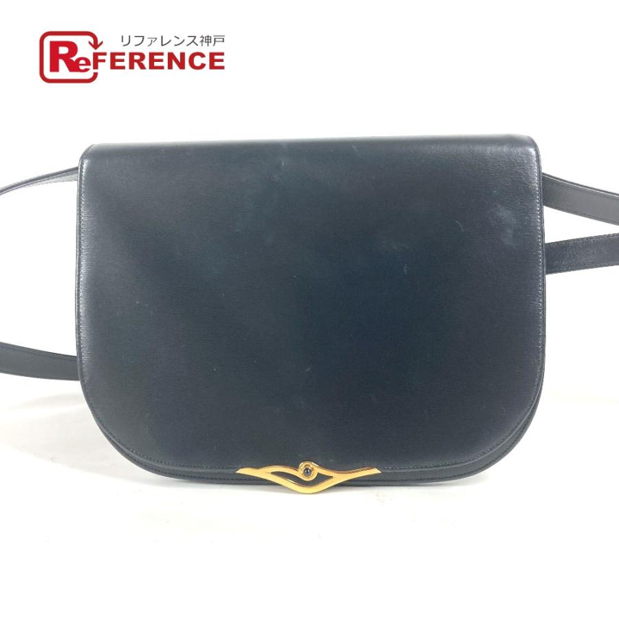 CARTIER カルティエ サファイアライン ショルダーバッグ カバン 斜め掛け ショルダーバッグ ネイビー レディース【中古】 | Cartier