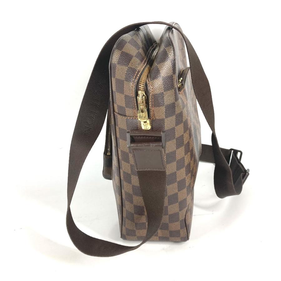 LOUIS VUITTON ルイヴィトン N41441  オラフMM カバン ポシェット 斜め掛け ダミエ ショルダーバッグ エベヌ ブラウン レディース【中古】 | LOUIS VUITTON | 02