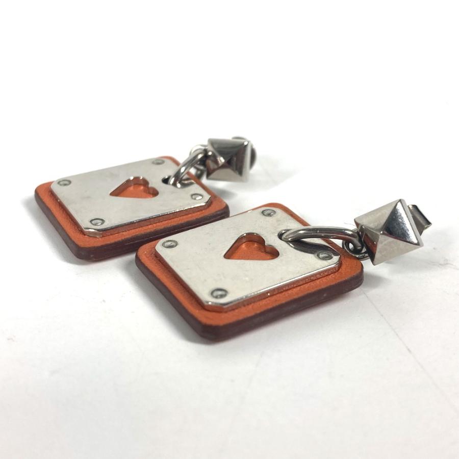 HERMES エルメス アスドゥクール PM アクセサリー ハート ピアス シルバー レディース【中古】 | HERMES | 03