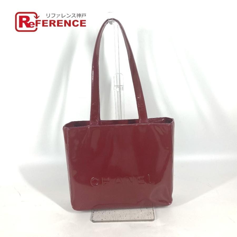 CHANEL シャネル CC ココマーク カバン 肩掛け カバン ショルダーバッグ レッド レディース【中古】 | CHANEL
