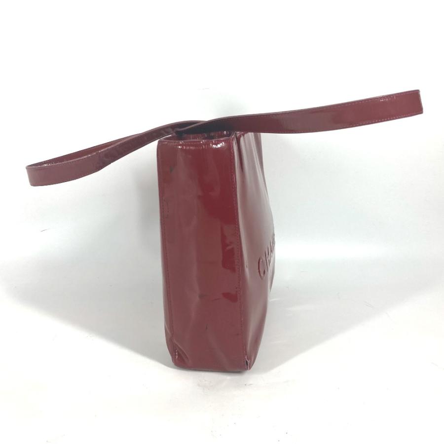 CHANEL シャネル CC ココマーク カバン 肩掛け カバン ショルダーバッグ レッド レディース【中古】 | CHANEL | 03