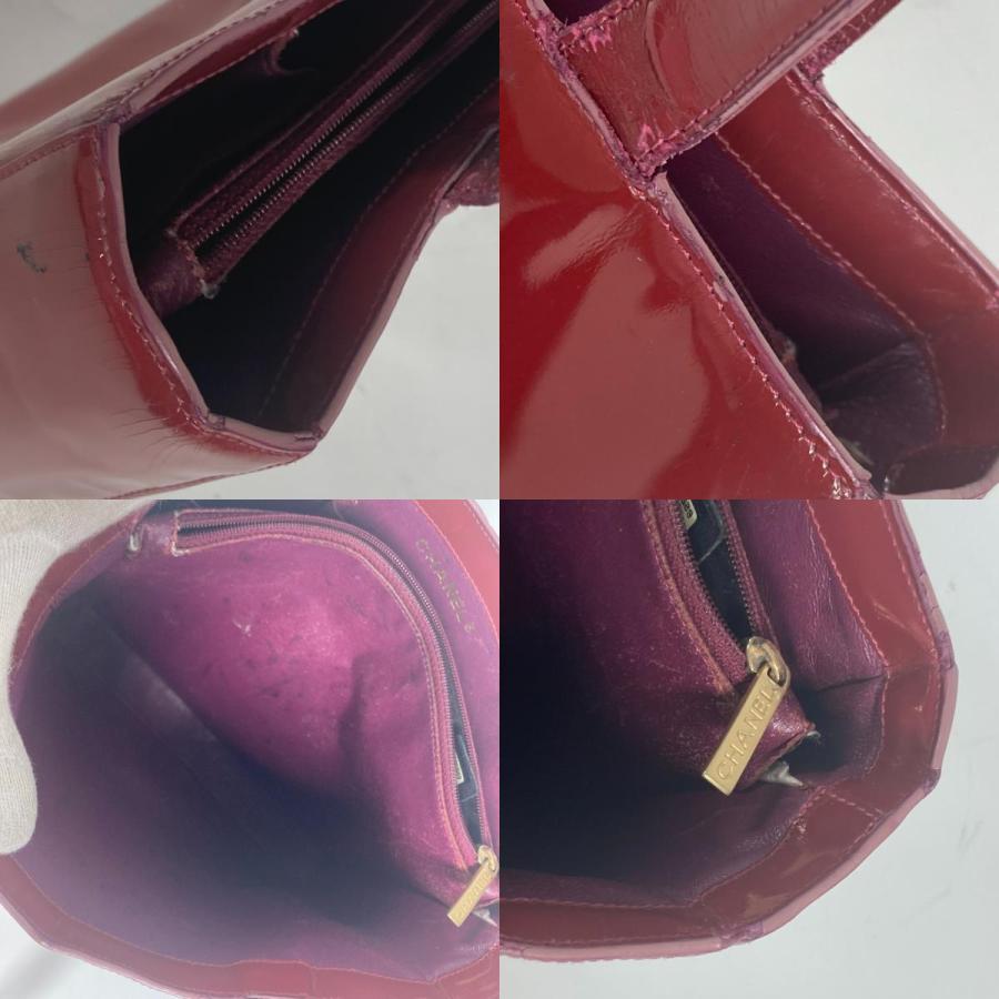 CHANEL シャネル CC ココマーク カバン 肩掛け カバン ショルダーバッグ レッド レディース【中古】 | CHANEL | 08