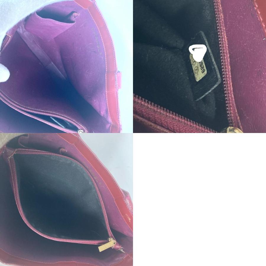 CHANEL シャネル CC ココマーク カバン 肩掛け カバン ショルダーバッグ レッド レディース【中古】 | CHANEL | 09