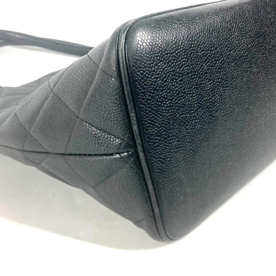 CHANEL シャネル A01804 CC ココマーク ショルダーバッグ 肩掛け カバン 復刻トート トートバッグ ブラック レディース【中古】 | CHANEL | 06