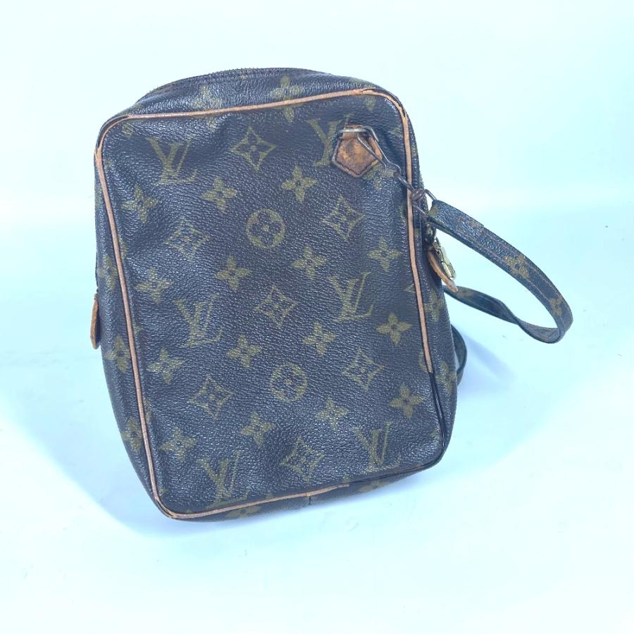 LOUIS VUITTON ルイヴィトン  M3552 ダヌーブ 旧型 カバン ポシェット 斜め掛け モノグラム ショルダーバッグ ブラウン レディース【中古】 | LOUIS VUITTON | 01