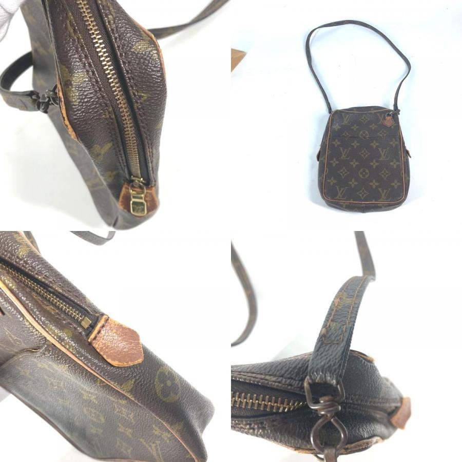LOUIS VUITTON ルイヴィトン  M3552 ダヌーブ 旧型 カバン ポシェット 斜め掛け モノグラム ショルダーバッグ ブラウン レディース【中古】 | LOUIS VUITTON | 08