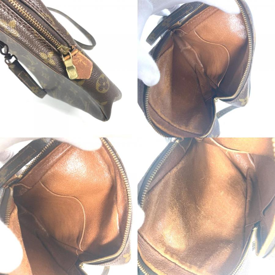 LOUIS VUITTON ルイヴィトン  M3552 ダヌーブ 旧型 カバン ポシェット 斜め掛け モノグラム ショルダーバッグ ブラウン レディース【中古】 | LOUIS VUITTON | 09