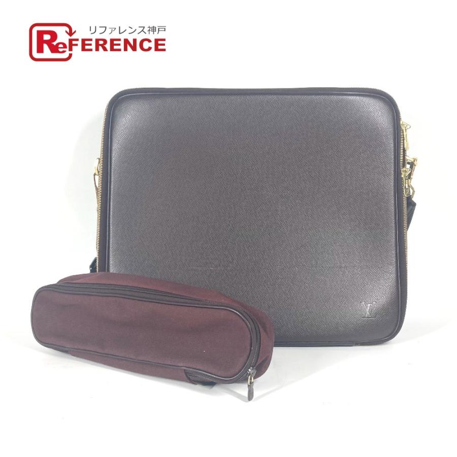 LOUIS VUITTON ルイヴィトン M30836 ポルト オルディナトゥール オデッサ ブリーフケース 2WAYバッグ ショルダーバッグ タイガ【中古】 | LOUIS VUITTON