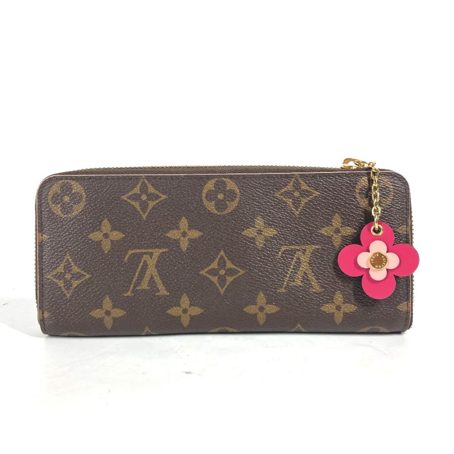LOUIS VUITTON ルイヴィトン M64201 ポルトフォイユ クレマンス ロングウォレット   モノグラム  長財布 ピンク 【中古】 | LOUIS VUITTON | 01