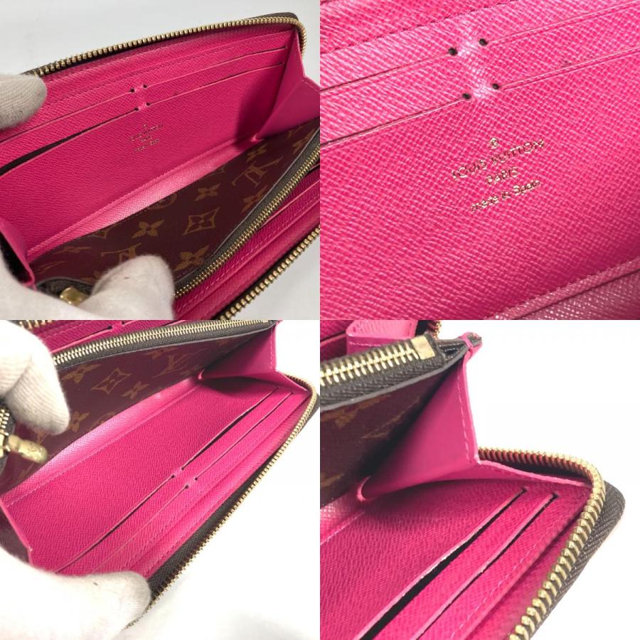 LOUIS VUITTON ルイヴィトン M64201 ポルトフォイユ クレマンス ロングウォレット   モノグラム  長財布 ピンク 【中古】 | LOUIS VUITTON | 08