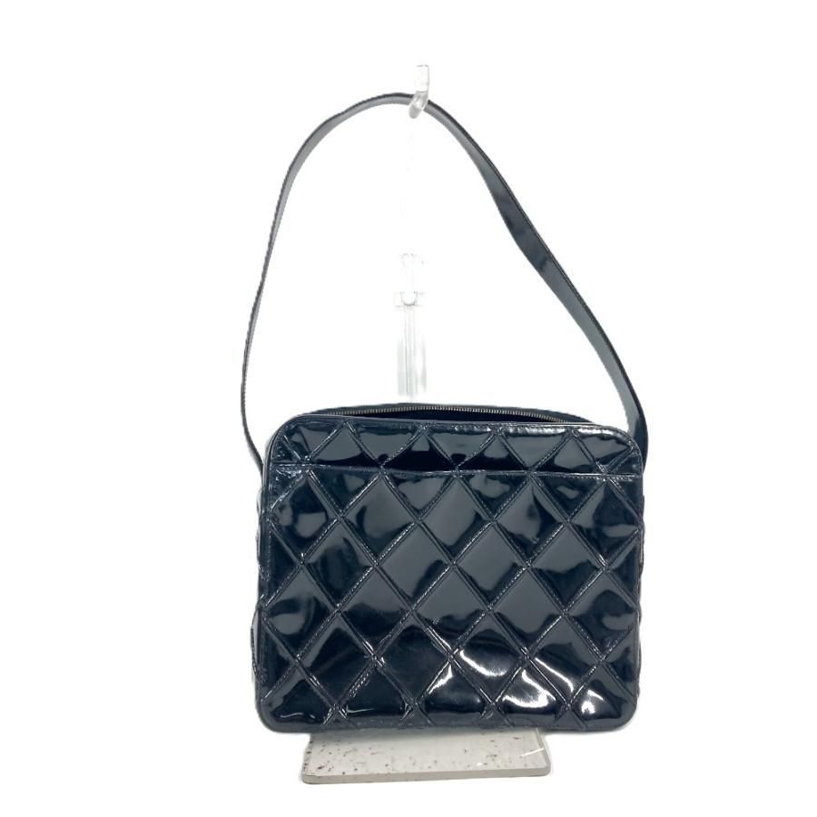 CHANEL シャネル キルティング マトラッセ カバン 肩掛け ボックス ハンドバッグ ヴィンテージ ショルダーバッグ ブラック【中古】 | CHANEL | 01