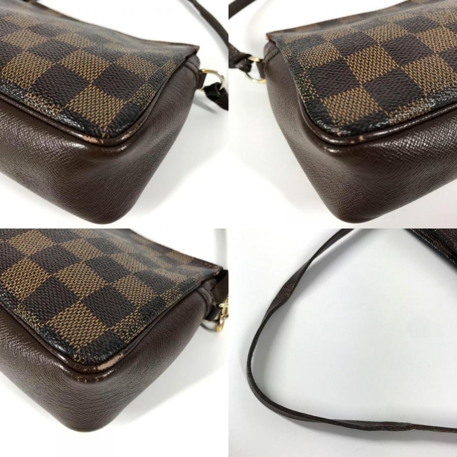 LOUIS VUITTON ルイヴィトン N51982 トゥルース メイクアップ アクセサリーポーチ 肩掛け ハンドバッグ ダミエ ショルダーバッグ【中古】. | LOUIS VUITTON | 06