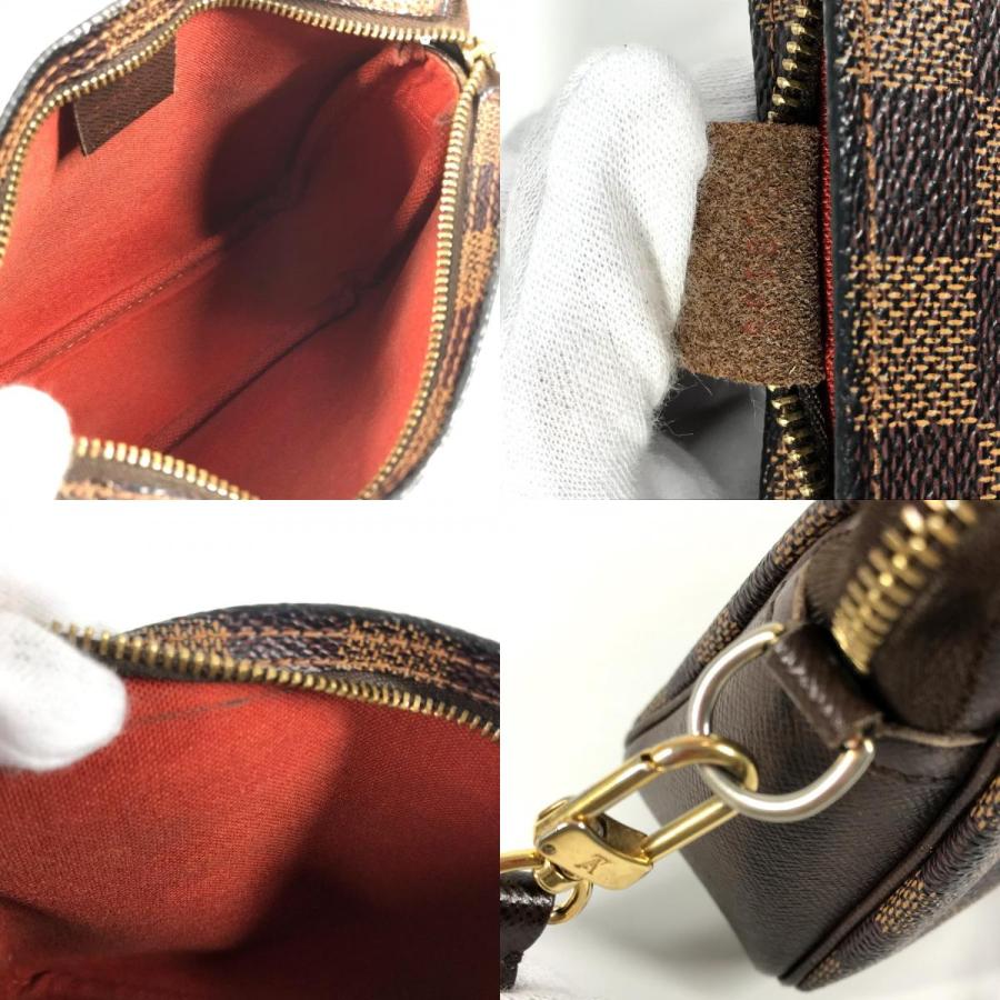 LOUIS VUITTON ルイヴィトン N51982 トゥルース メイクアップ アクセサリーポーチ 肩掛け ハンドバッグ ダミエ ショルダーバッグ【中古】. | LOUIS VUITTON | 07