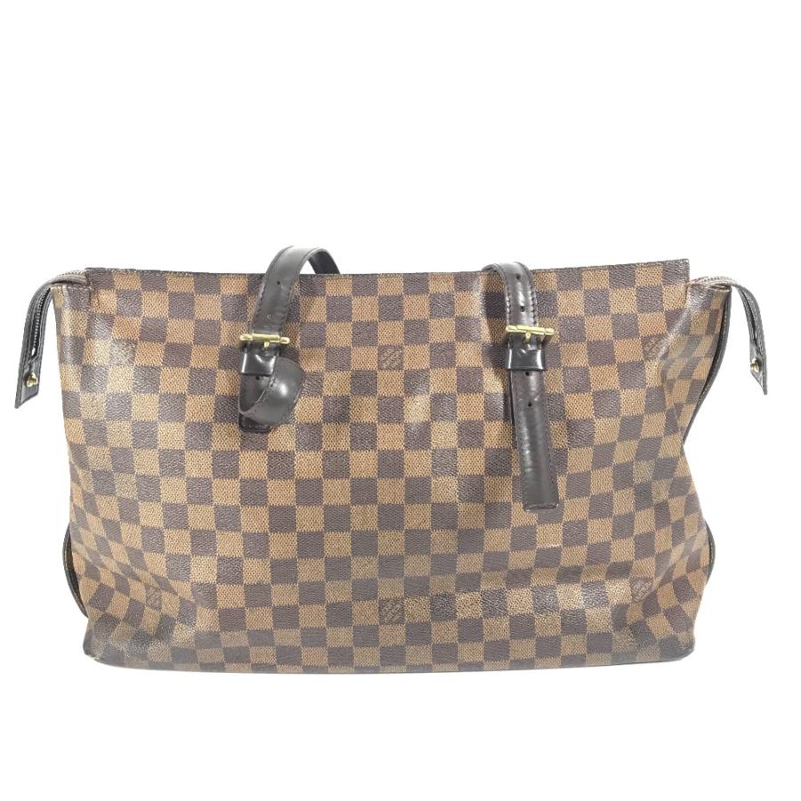 LOUIS VUITTON ルイヴィトン N51119 チェルシー カバン トートバッグ ダミエ ショルダーバッグ エベヌ ブラウン ユニセックス【中古】 | LOUIS VUITTON | 01