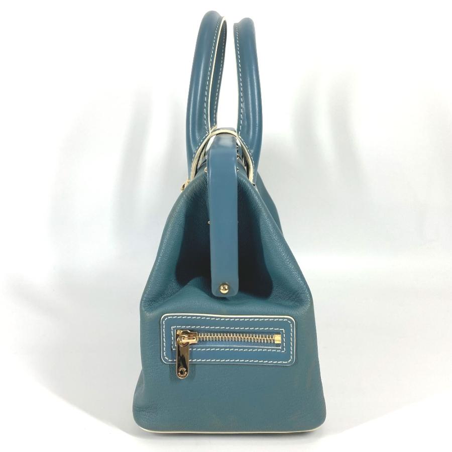 LOUIS VUITTON ルイヴィトン M91807 アンジェニュー PM カバン トートバッグ スタッズ  スハリ ハンドバッグ ブルー レディース【中古】 | LOUIS VUITTON | 02