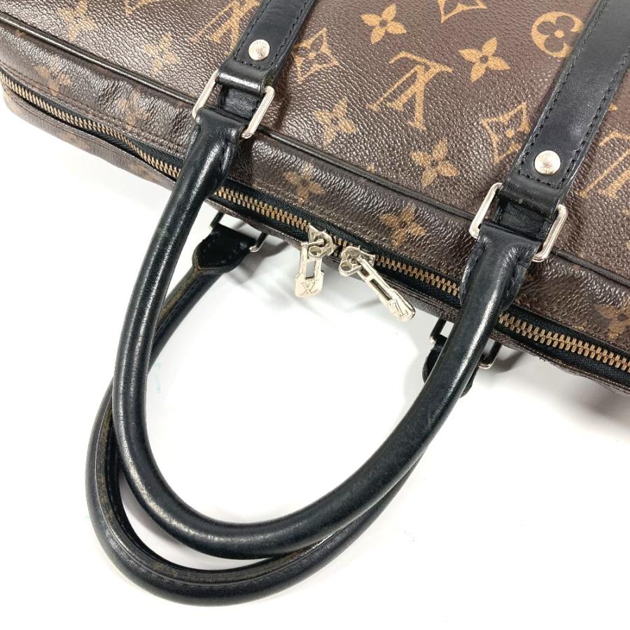 LOUIS VUITTON ルイヴィトン M40225 ポルトドキュマン・ヴォワヤージュ PDV カバン モノグラムマカサー ビジネスバッグ 【中古】_4