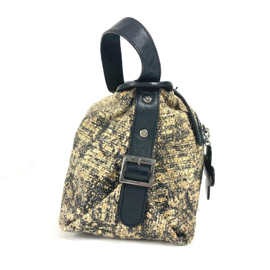CHANEL シャネル カメリア CC ココマーク カバン 肩掛け ショルダーバッグ ブラック レディース【中古】 | CHANEL | 02