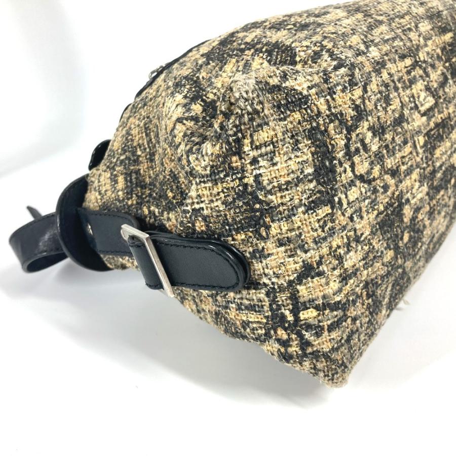 CHANEL シャネル カメリア CC ココマーク カバン 肩掛け ショルダーバッグ ブラック レディース【中古】 | CHANEL | 06