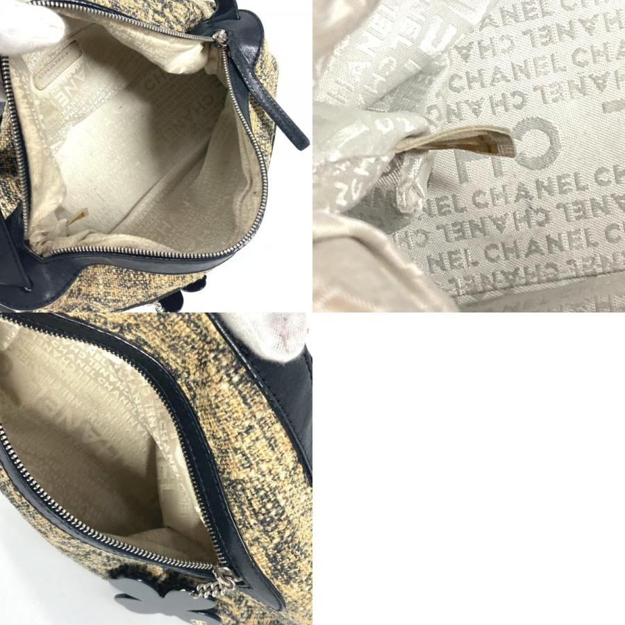 CHANEL シャネル カメリア CC ココマーク カバン 肩掛け ショルダーバッグ ブラック レディース【中古】 | CHANEL | 09