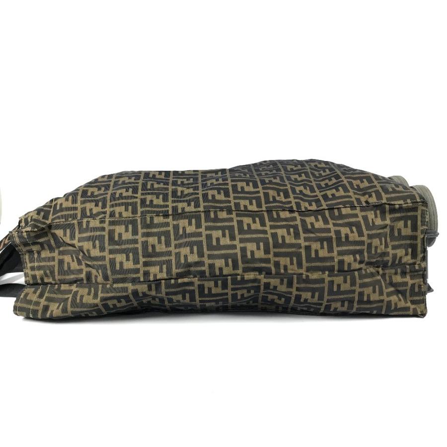 FENDI フェンディ ズッカ 折り畳み スーツケース キャリーケース カバン 2輪 車輪付き キャリーバッグ ブラウン レディース【中古】 | FENDI | 04