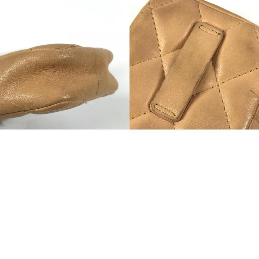 CHANEL シャネル A26732 CC ココマーク ロゴ タバコケース ポーチ カンボンライン シガレットケース ベージュ ユニセックス【中古】 | CHANEL | 09