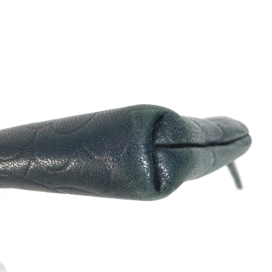 CHANEL シャネル カメリア CC コインケース 財布 小銭入れ キーリング付き コインケース ブラック レディース【中古】 | CHANEL | 05