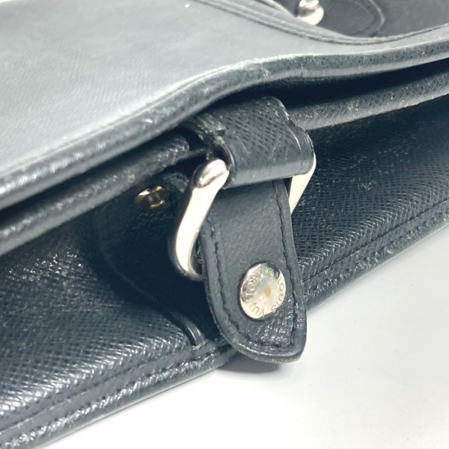 LOUIS VUITTON ルイヴィトン M32482 アンドレイ カバン 斜め掛け フラップ タイガ ショルダーバッグ アルドワーズ ブラック【中古】 | LOUIS VUITTON | 06