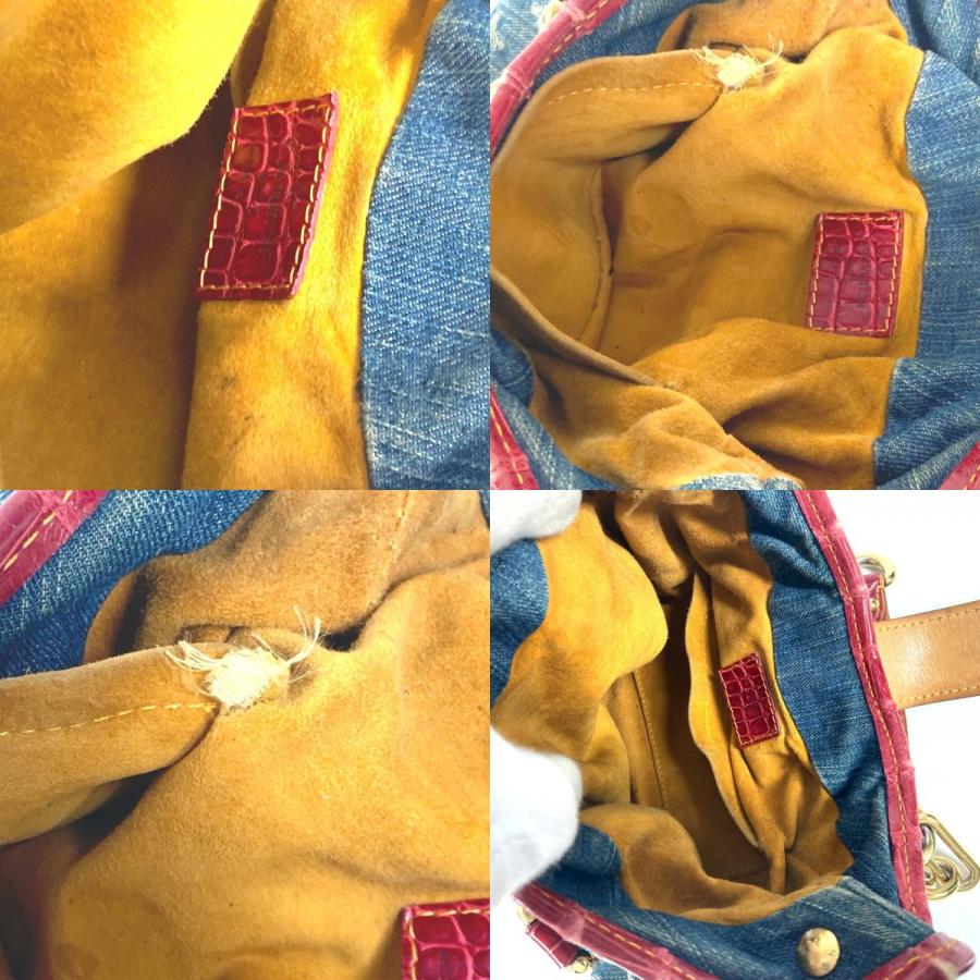 LOUIS VUITTON ルイヴィトン M95014 プリーティ カバン カバン チェーンバッグ モノグラムデニム ハンドバッグ ブルー レディース【中古】 | LOUIS VUITTON | 09