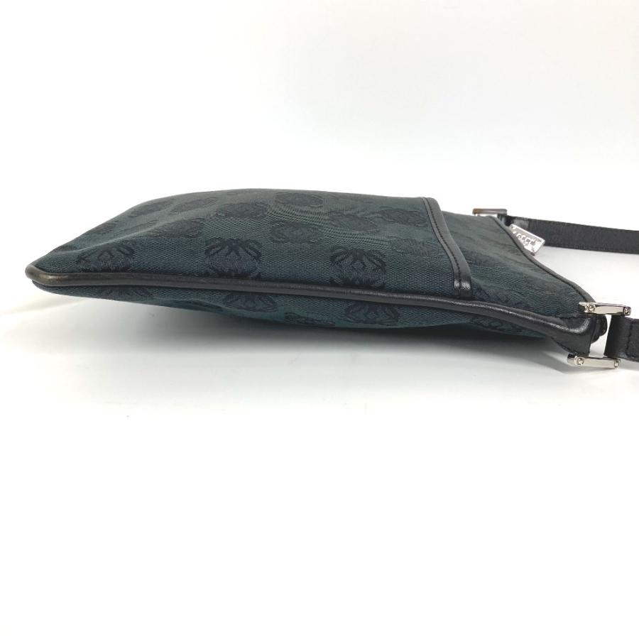 LOEWE ロエベ アナグラム ロゴ カバン 斜め掛け ポシェット ショルダーバッグ ブラック ユニセックス【中古】 | LOEWE | 01