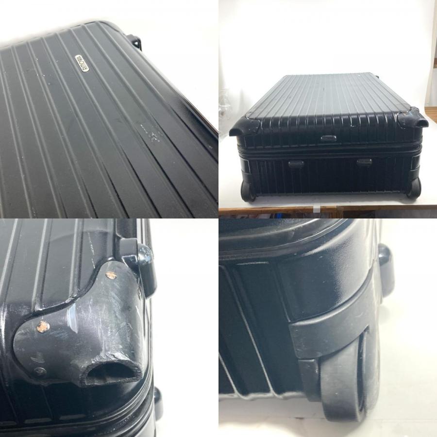 RIMOWA リモワ 851.77 サルサ  SALSA 98L マルチホイール スーツケース カバン キャリーケース  2輪 キャリーバッグ ブラック【中古】 | RIMOWA | 07