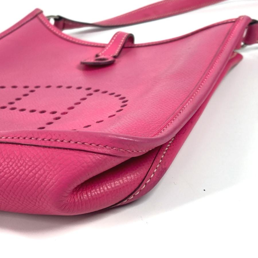 HERMES エルメス エブリン TPM 16 エブリンTPM カバン 斜め掛け ポシェット ショルダーバッグ ローズティリアン ピンク レディース【中古】 | HERMES | 05