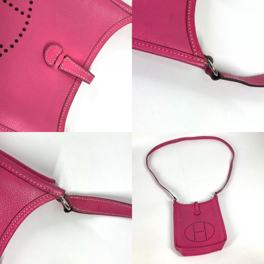 エルメス HERMES エブリン TPM 16 エブリンTPM カバン 斜め掛け ポシェット ショルダーバッグ レザー P□刻 ローズティリアン ピンク HERMES（エルメス） エブリン TPM 16 エブリンTPM カバン 斜め掛け