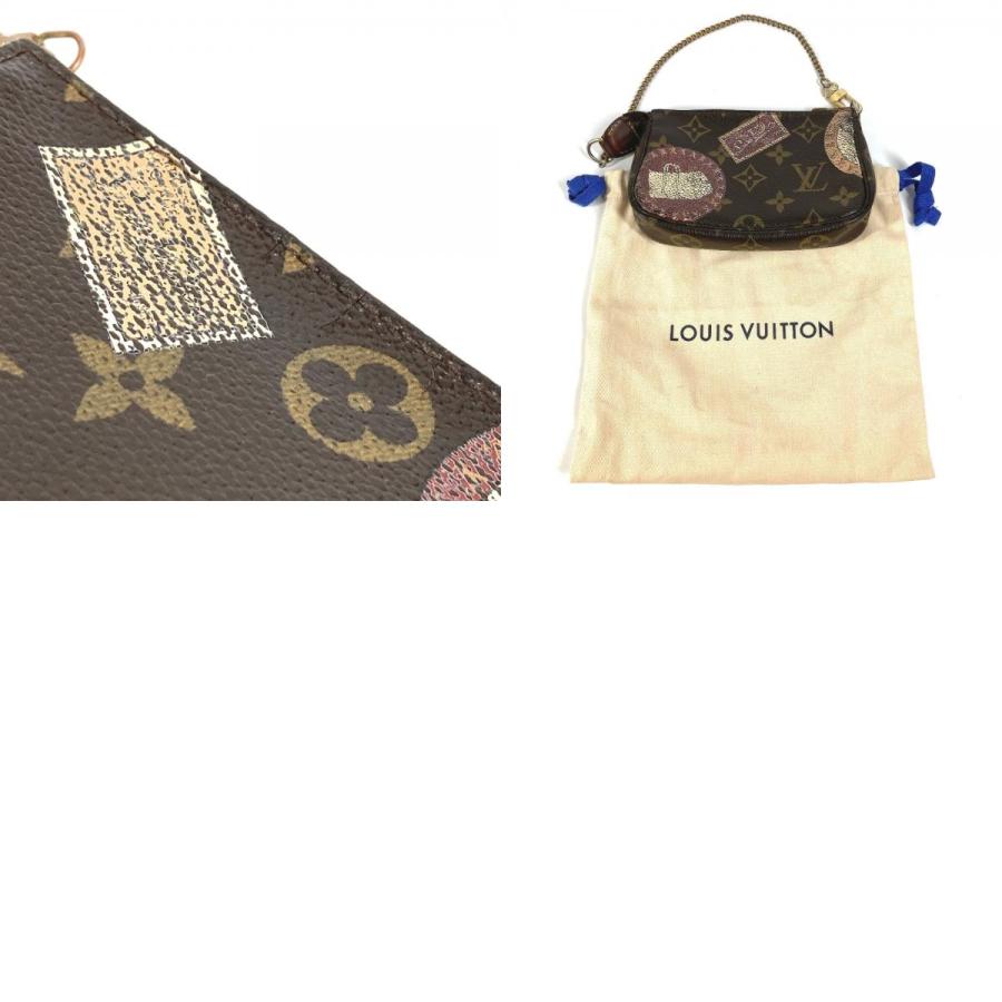 LOUIS VUITTON ルイヴィトン M95804  ミニポシェット アクセソワール 肩掛け ハンドバッグ モノグラムラベル ショルダーバッグ【中古】 | LOUIS VUITTON | 09