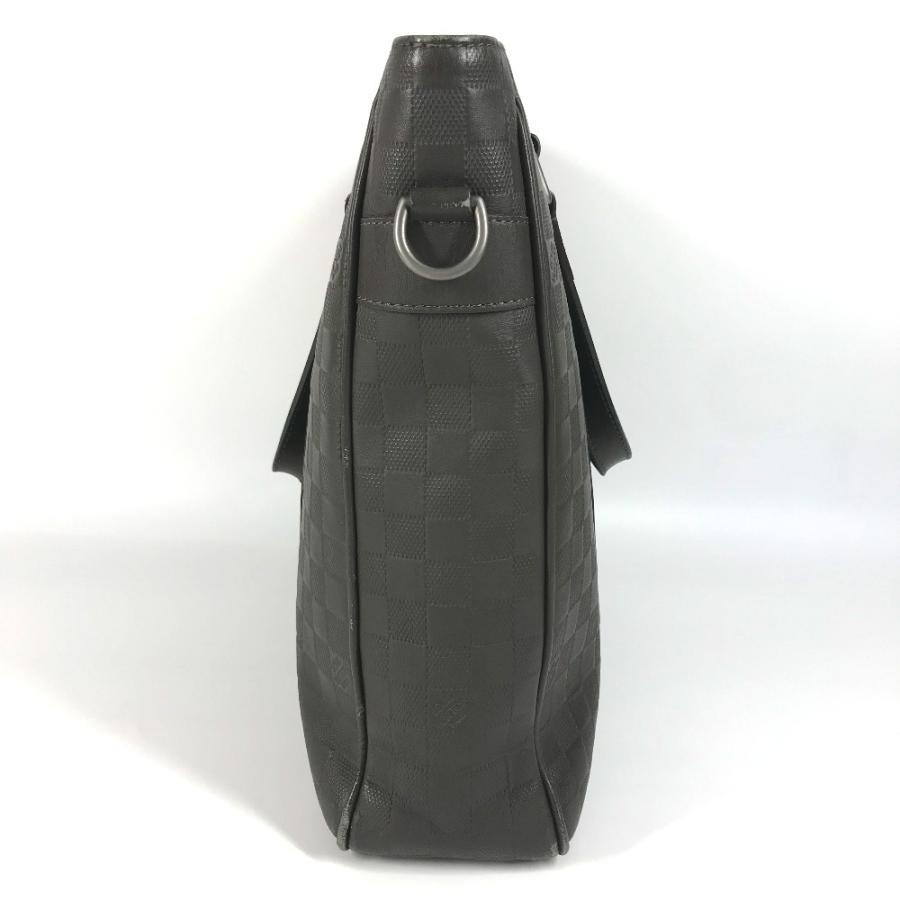 LOUIS VUITTON ルイヴィトン N41270 タダオPM カバン トートバッグ ダミエ・アンフィニ ハンドバッグ メテオール ブラウン 【中古】 | LOUIS VUITTON | 02