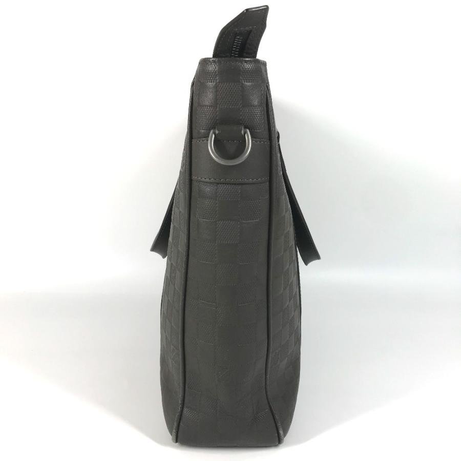 LOUIS VUITTON ルイヴィトン N41270 タダオPM カバン トートバッグ ダミエ・アンフィニ ハンドバッグ メテオール ブラウン 【中古】 | LOUIS VUITTON | 03