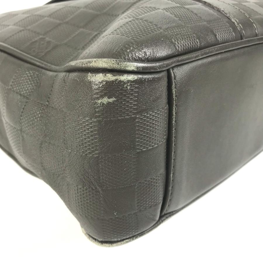 LOUIS VUITTON ルイヴィトン N41270 タダオPM カバン トートバッグ ダミエ・アンフィニ ハンドバッグ メテオール ブラウン 【中古】 | LOUIS VUITTON | 05