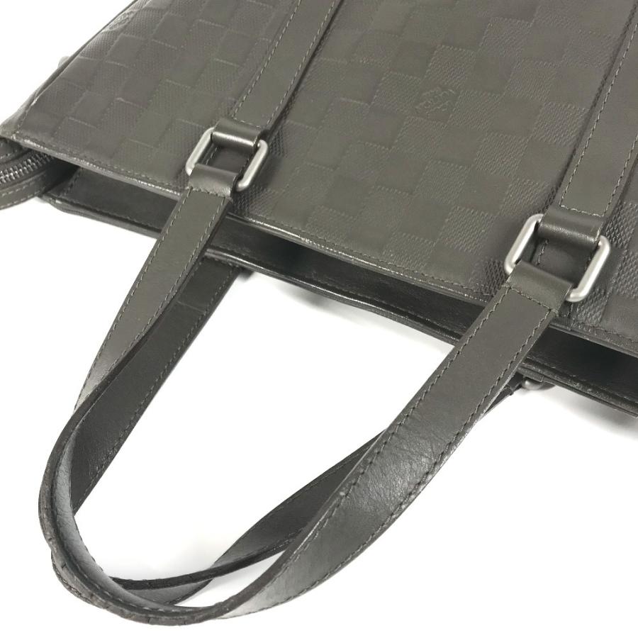 LOUIS VUITTON ルイヴィトン N41270 タダオPM カバン トートバッグ ダミエ・アンフィニ ハンドバッグ メテオール ブラウン 【中古】 | LOUIS VUITTON | 06