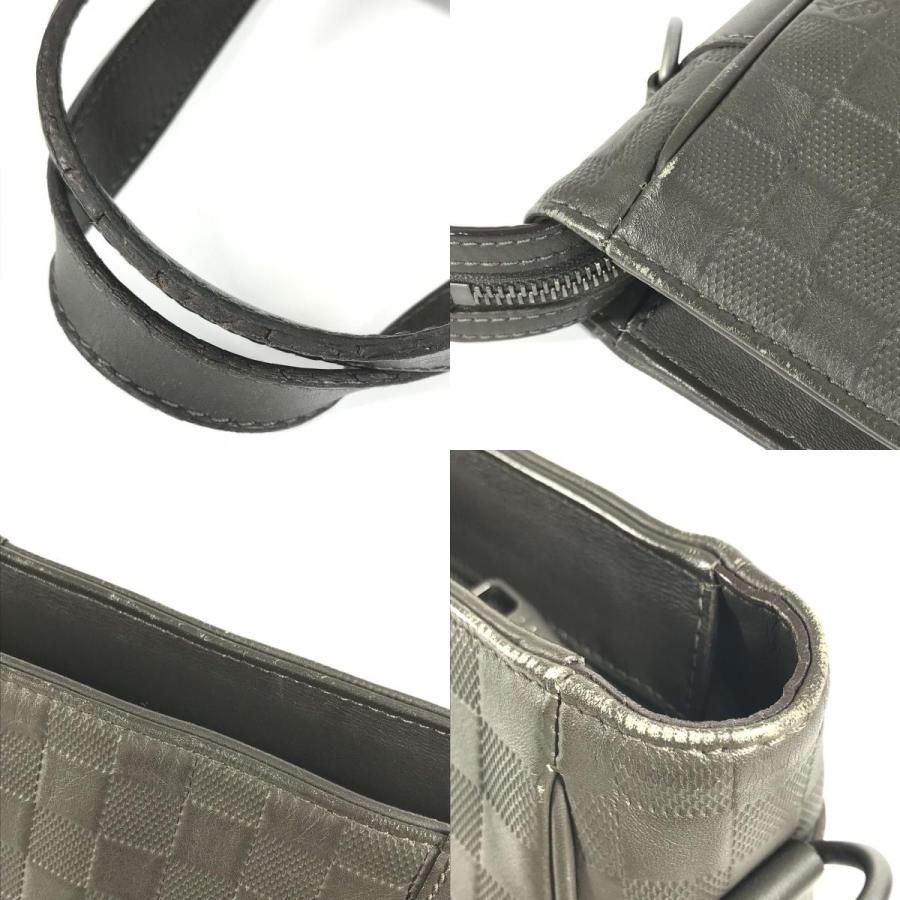 LOUIS VUITTON ルイヴィトン N41270 タダオPM カバン トートバッグ ダミエ・アンフィニ ハンドバッグ メテオール ブラウン 【中古】 | LOUIS VUITTON | 07