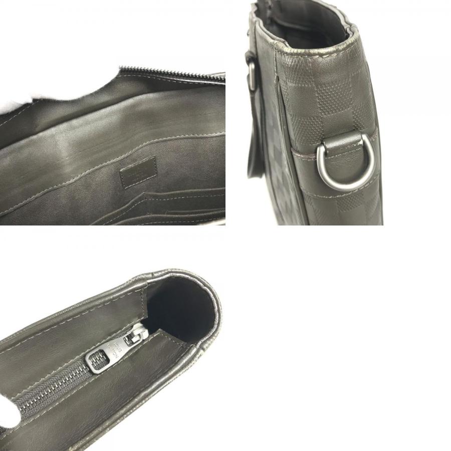 LOUIS VUITTON ルイヴィトン N41270 タダオPM カバン トートバッグ ダミエ・アンフィニ ハンドバッグ メテオール ブラウン 【中古】 | LOUIS VUITTON | 09