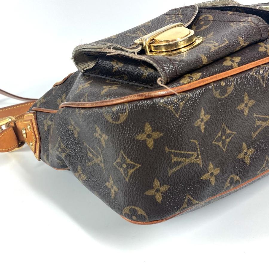 LOUIS VUITTON ルイヴィトン M40045  ハドソンGM  斜め掛け カバン モノグラム ショルダーバッグ ブラウン レディース【中古】 | LOUIS VUITTON | 06