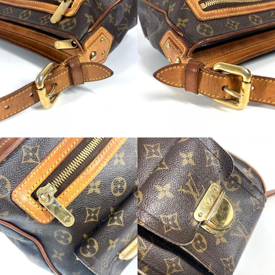 LOUIS VUITTON ルイヴィトン M40045  ハドソンGM  斜め掛け カバン モノグラム ショルダーバッグ ブラウン レディース【中古】 | LOUIS VUITTON | 07