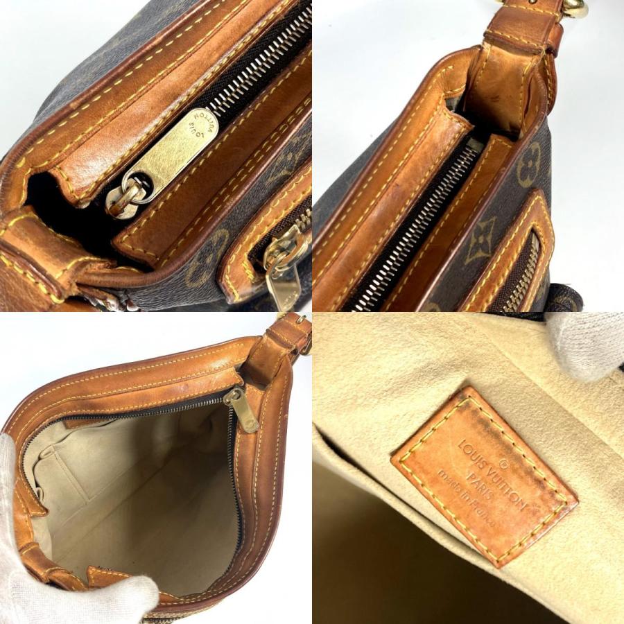 LOUIS VUITTON ルイヴィトン M40045  ハドソンGM  斜め掛け カバン モノグラム ショルダーバッグ ブラウン レディース【中古】 | LOUIS VUITTON | 08