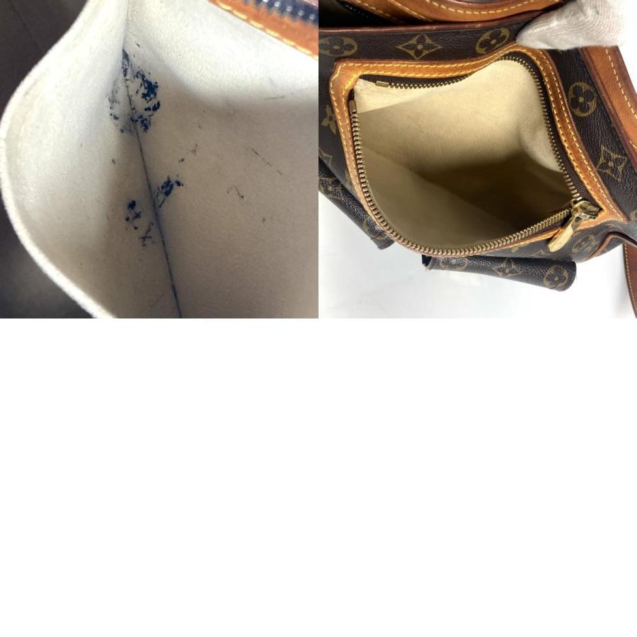 LOUIS VUITTON ルイヴィトン M40045  ハドソンGM  斜め掛け カバン モノグラム ショルダーバッグ ブラウン レディース【中古】 | LOUIS VUITTON | 09