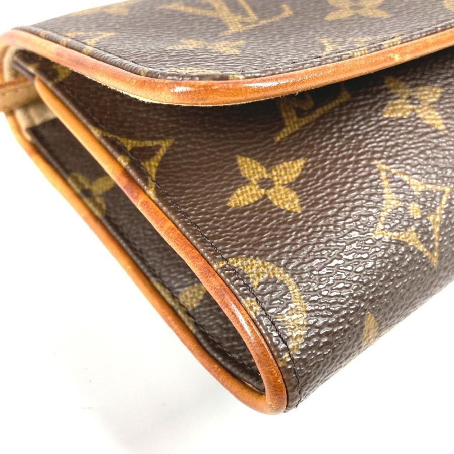 LOUIS VUITTON ルイヴィトン M51852 ポシェットツインGM フラップ ショルダーバッグ 2WAYバッグ モノグラム ショルダーバッグ 【中古】 | LOUIS VUITTON | 06