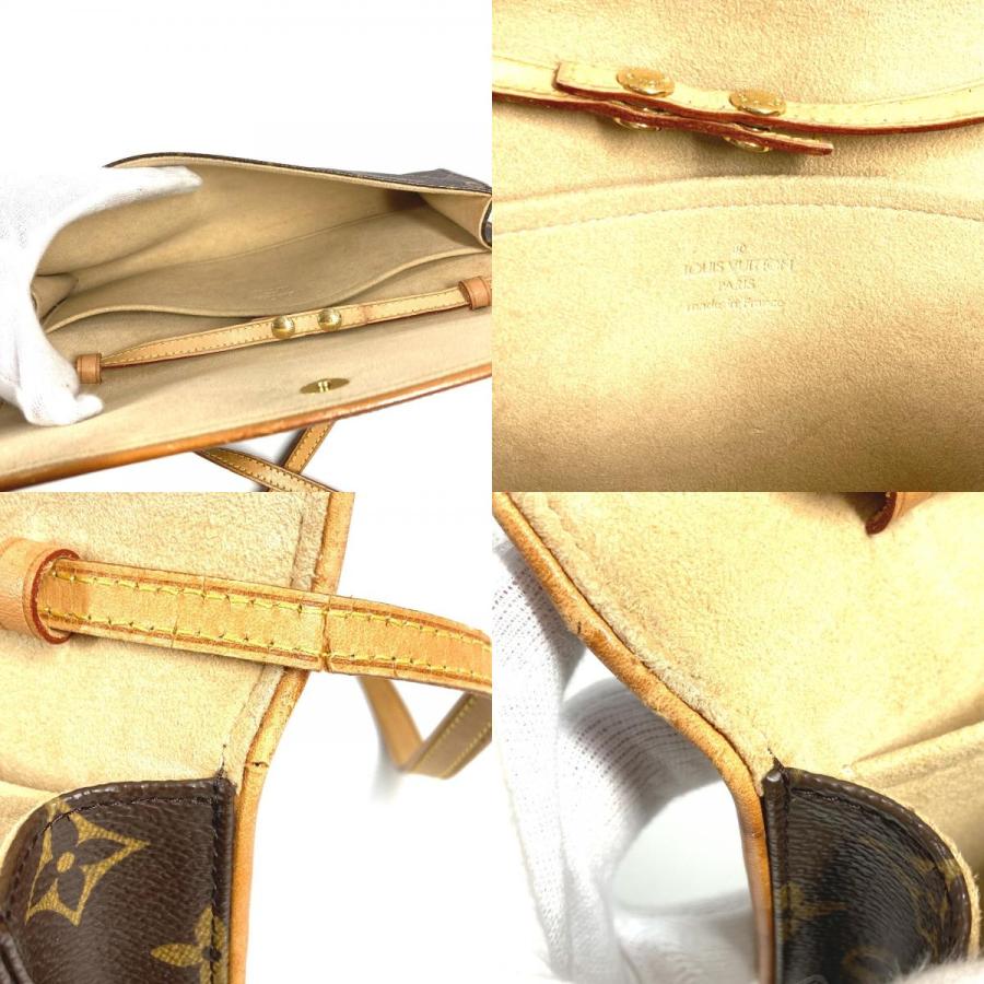 LOUIS VUITTON ルイヴィトン M51852 ポシェットツインGM フラップ ショルダーバッグ 2WAYバッグ モノグラム ショルダーバッグ 【中古】 | LOUIS VUITTON | 07