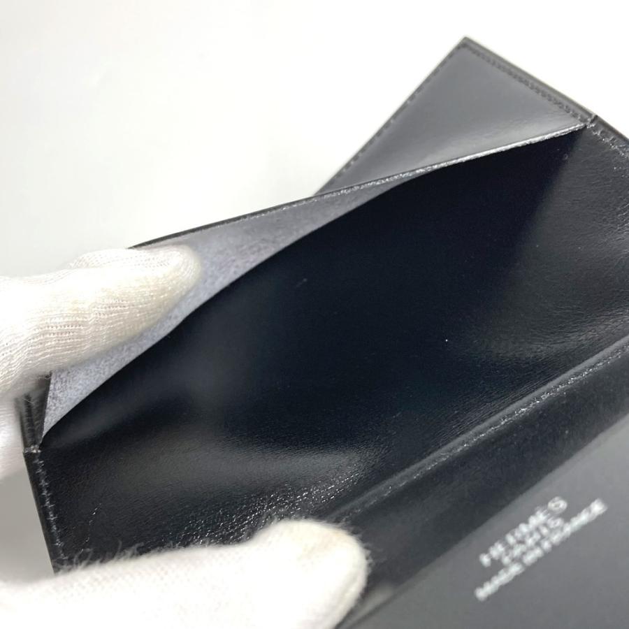 美品 HERMES エルメス アジェンダGM アジェンダ GM システム手帳 ステーショナリー 手帳カバー ブラック ユニセックス【中古】 | HERMES | 02