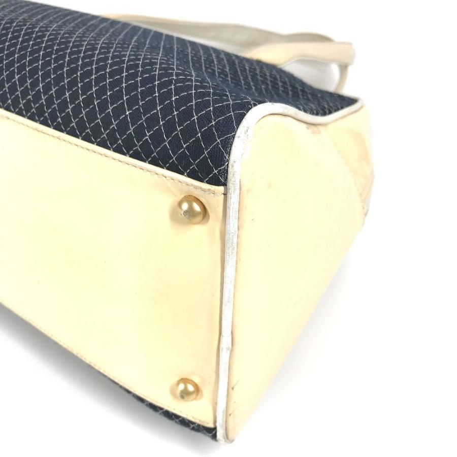 CHANEL シャネル CC ココマーク ロゴ キルティング マトラッセ カバン ハンドバッグ ショルダーバッグ ネイビー ユニセックス【中古】 | CHANEL | 05