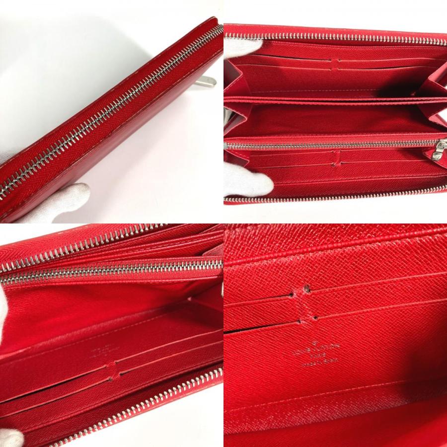 LOUIS VUITTON ルイヴィトン M6007E ジッピーウォレット ラウンドファスナー ロングウォレット エピ 長財布 ルージュ レッド【中古】 | LOUIS VUITTON | 07