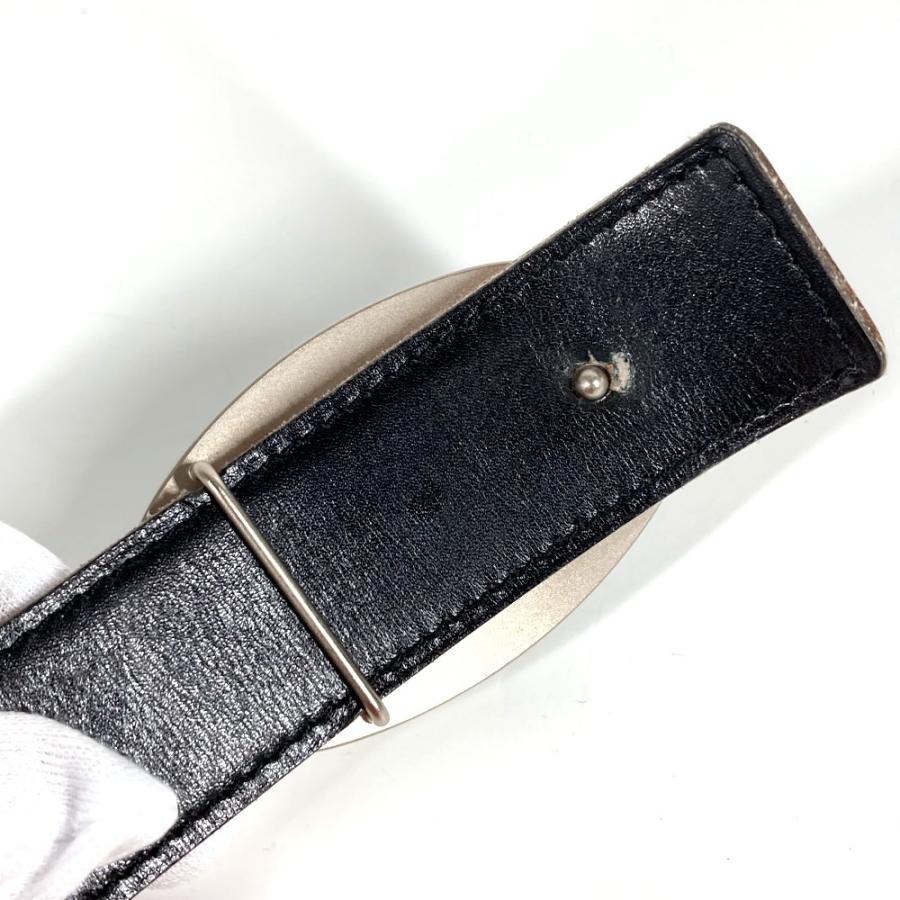 HERMES エルメス ダブルH ロゴ バックル ボトムス用ベルト アクセサリー ベルト オレンジ ユニセックス【中古】 | HERMES | 05